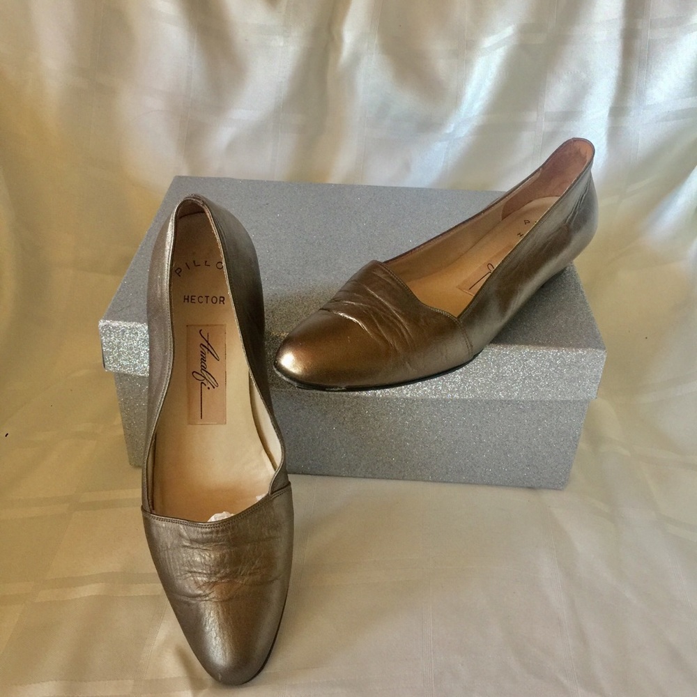 Amalfi Bronze Flats